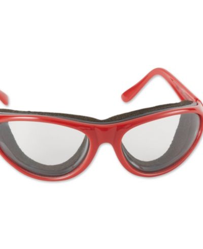 RSVP International 5.5" x 6.5" x 1.5" Onion Goggles - Red Frame