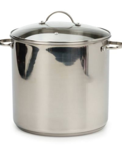 Кастрюля RSVP International Endurance Stainless Steel 16 Qt Stockpot
