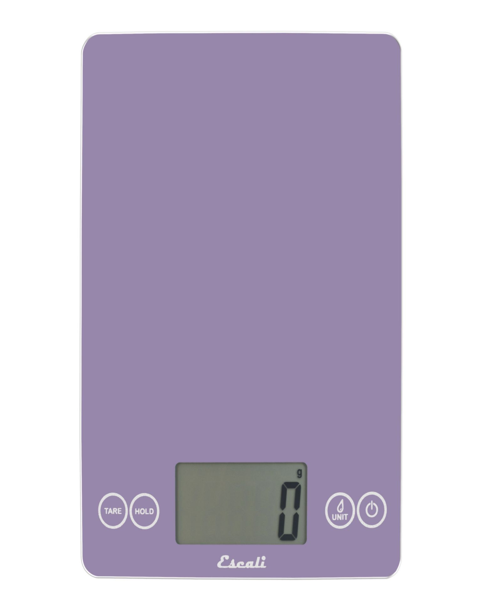 Escali Arti Classic Up to 15lbs. Glass Digital Kitchen Scale and 50% larger Display