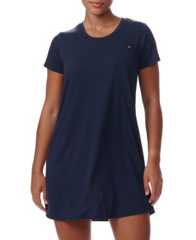 Женская ночная рубашка Tommy Hilfiger Short-Sleeve Crewneck