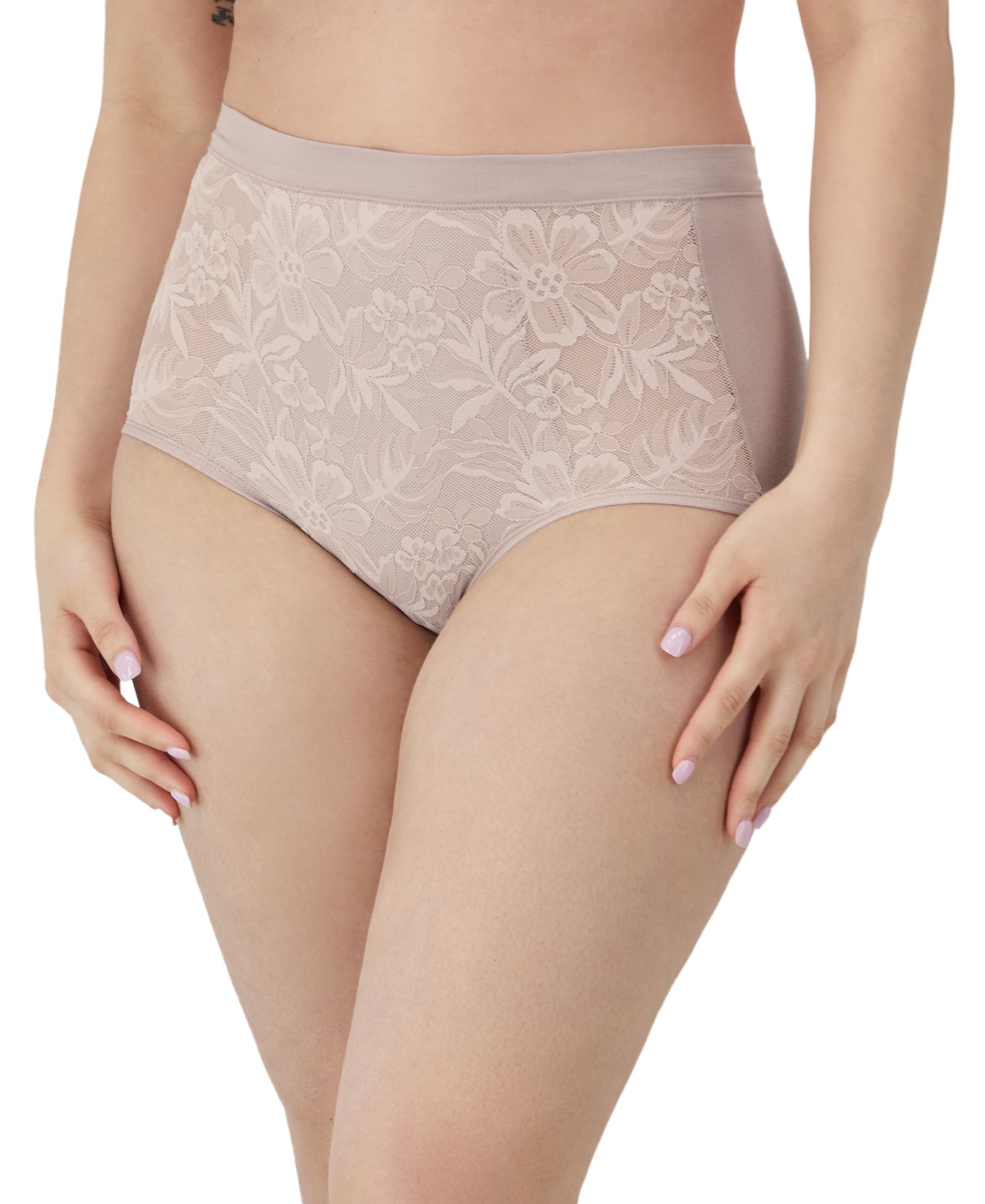 Трусики Bali Women's Breathe Lace High-Rise Brief
