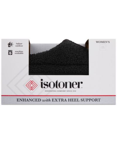 Isotoner Signature Женские тапочки-калоши Fiona Berber