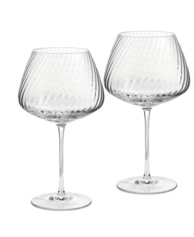 Бокал для красного вина Vera Wang Wedgwood Swirl, набор из 2 шт.