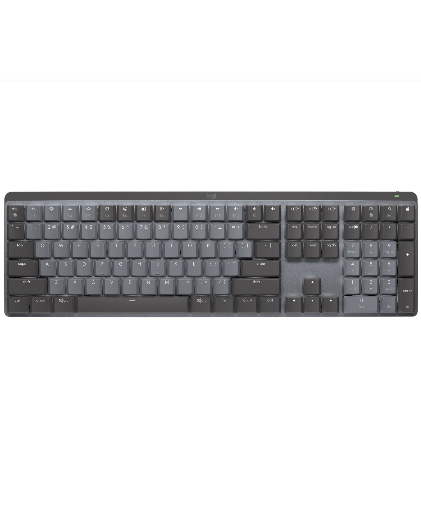 Logitech MX Mechanical беспроводная светодиодная клавиатура