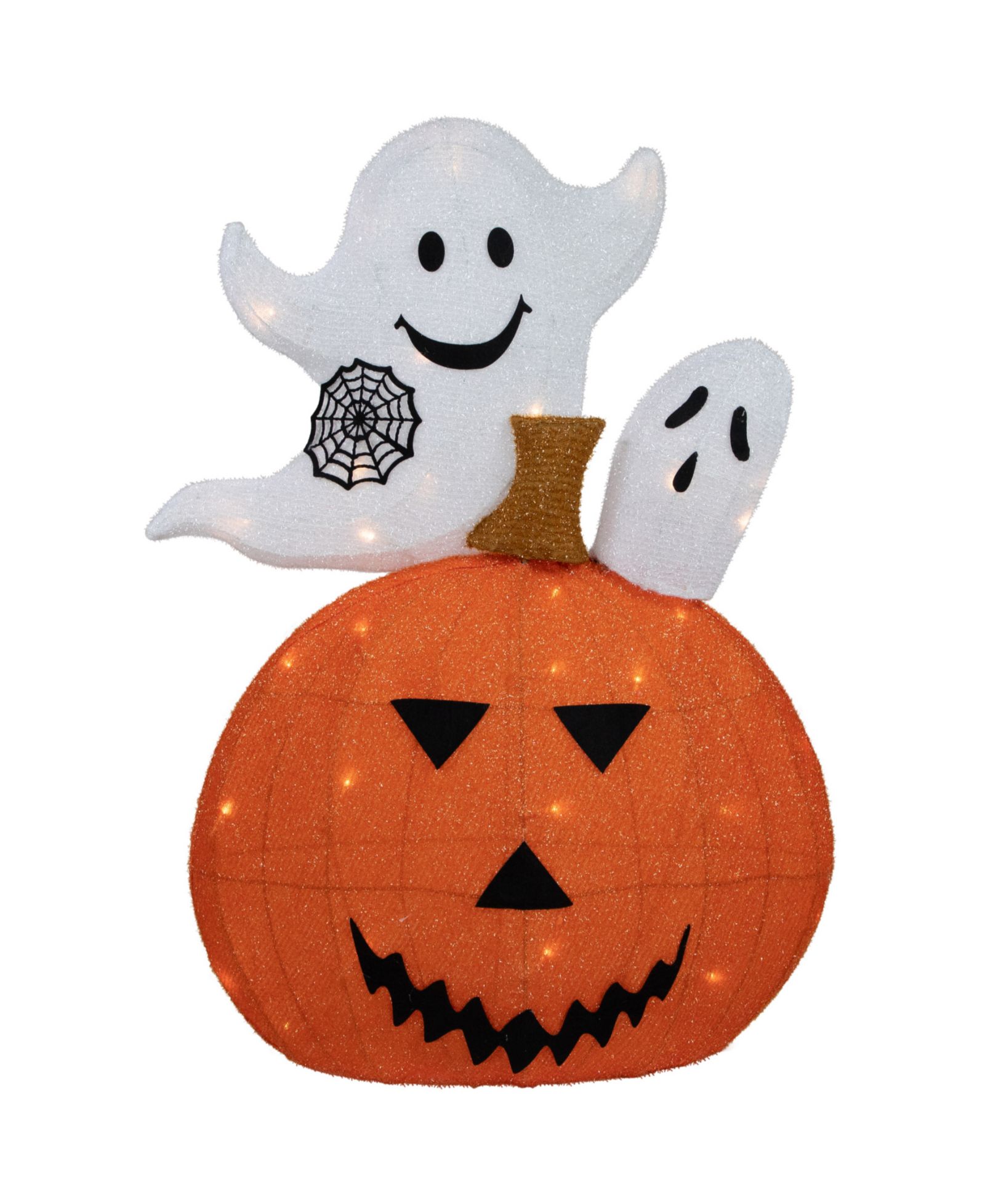 Декорация на Хэллоуин Northlight 27.5" LED Jack-O-Lantern и привидения, на батарейках