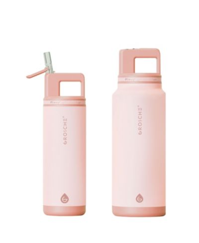 Бутылка для воды GROSCHE Alpine Flip 'N Sip с соломинкой, 2 шт. (20 OZ + 40 OZ)