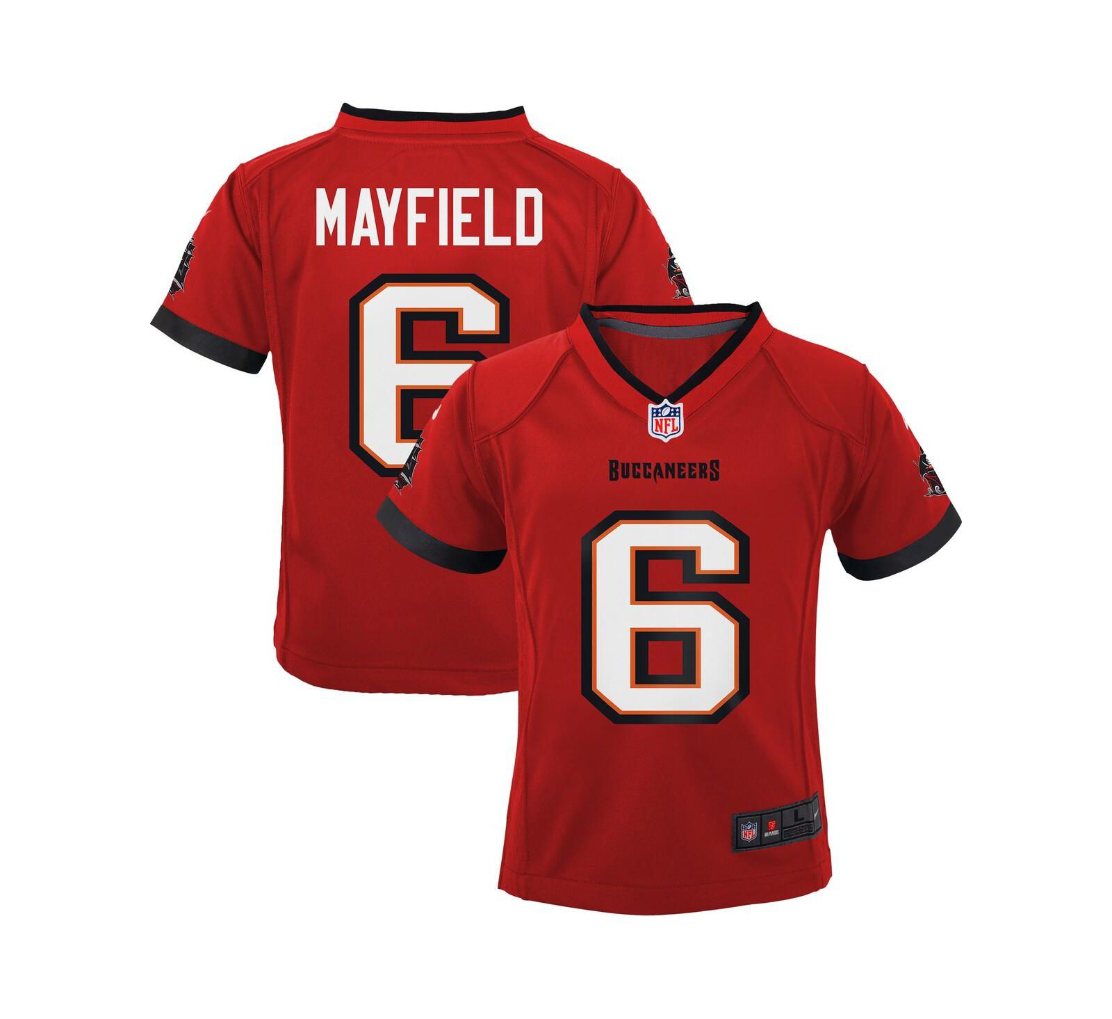 Детская джерси Nike Baker Mayfield Red Tampa Bay Buccaneers