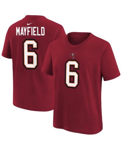 Nike Мужская футболка Baker Mayfield Red Tampa Bay Buccaneers