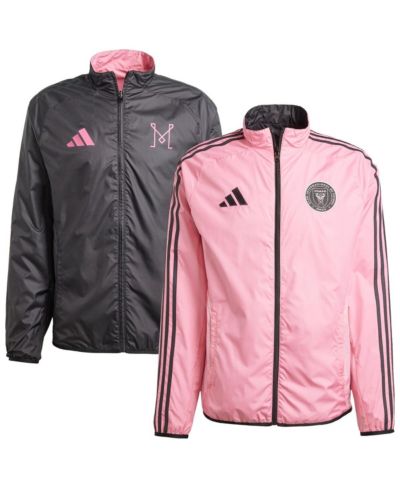 Мужская куртка adidas Inter Miami CF 2025 Anthem Reversible Full-Zip Pink/Black