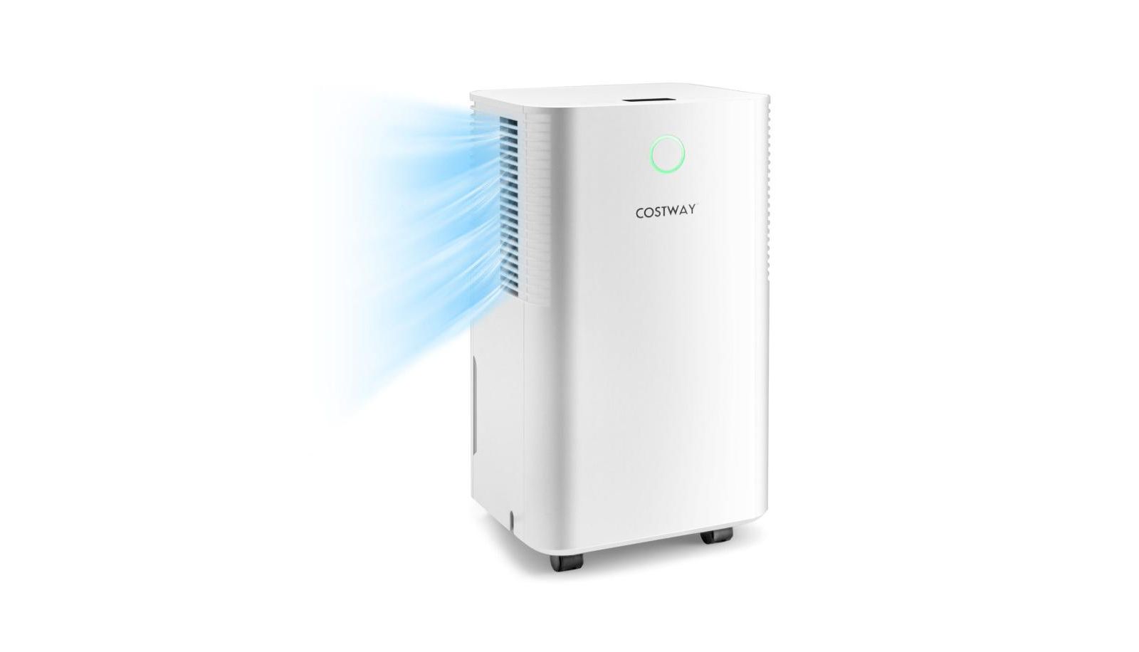 Slickblue 1750 Sq. Ft 32 Pints Dehumidifier with Auto Defrost and 24H Timer Drain Hose