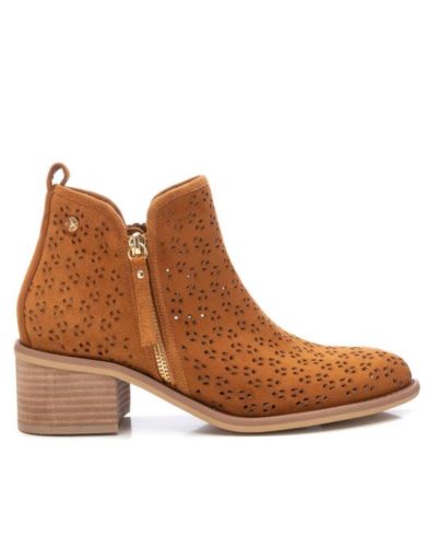 Women's Suede Ankle Booties By XTI
