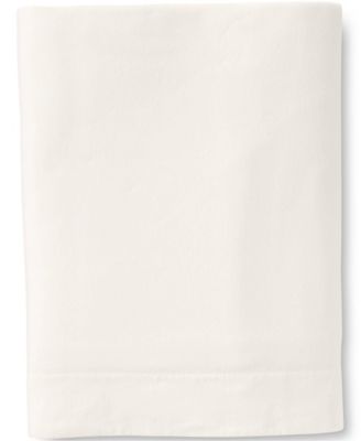 Lands' End Comfy Super Soft Cotton Flannel Flat Bed Sheet - 5oz