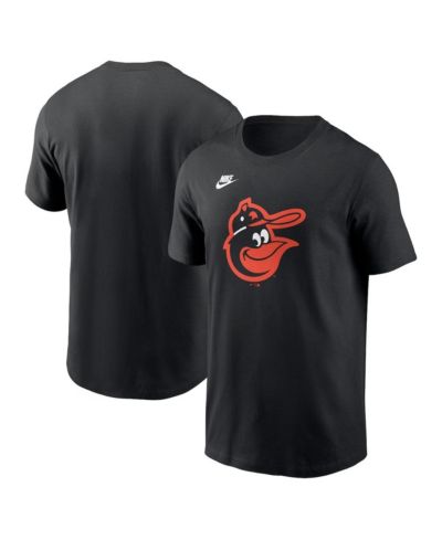 Мужская футболка Nike Black Baltimore Orioles Cooperstown Collection Team Logo