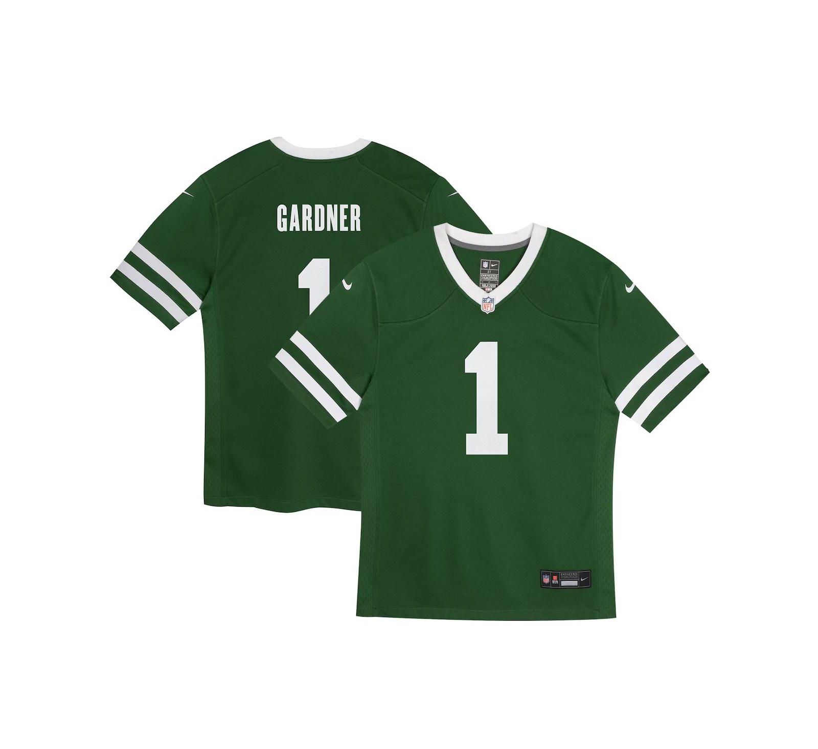 Nike Детская джерси Ahmad Sauce Gardner Legacy Green New York Jets