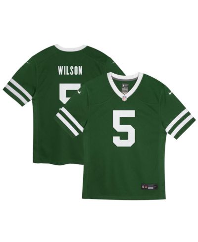 Nike Toddler Garrett Wilson Legacy Green New York Jets Game Jersey