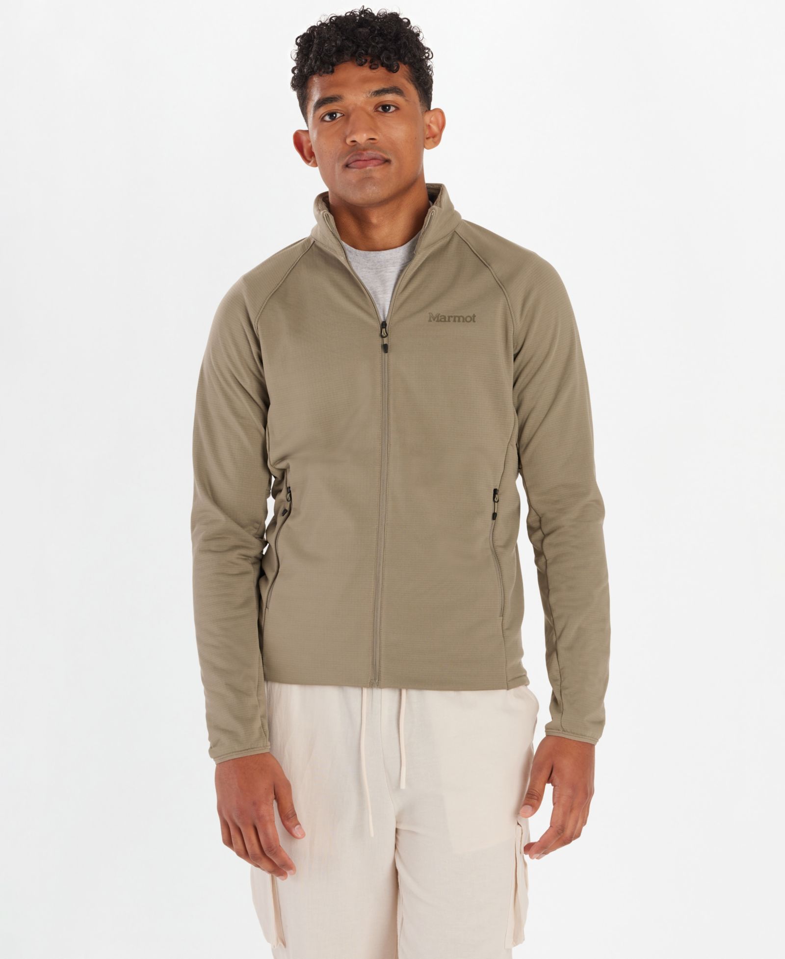 Marmot Men's Leconte Fleece Zip-Front Track Jacket