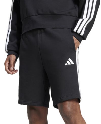 adidas Men's Essential Three Stripes Fleece Shorts