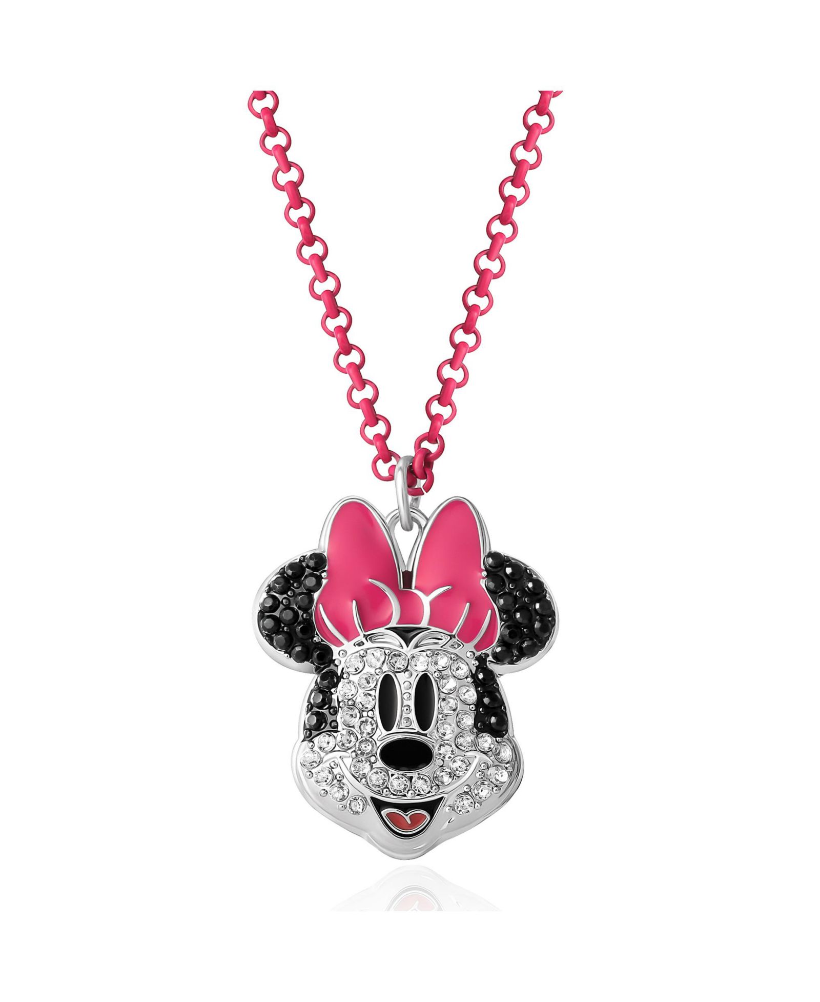 Подвеска Disney Minnie Mouse Pave Pink Necklace