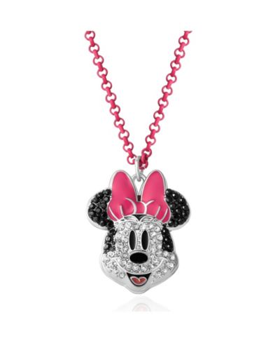 Подвеска Disney Minnie Mouse Pave Pink Necklace