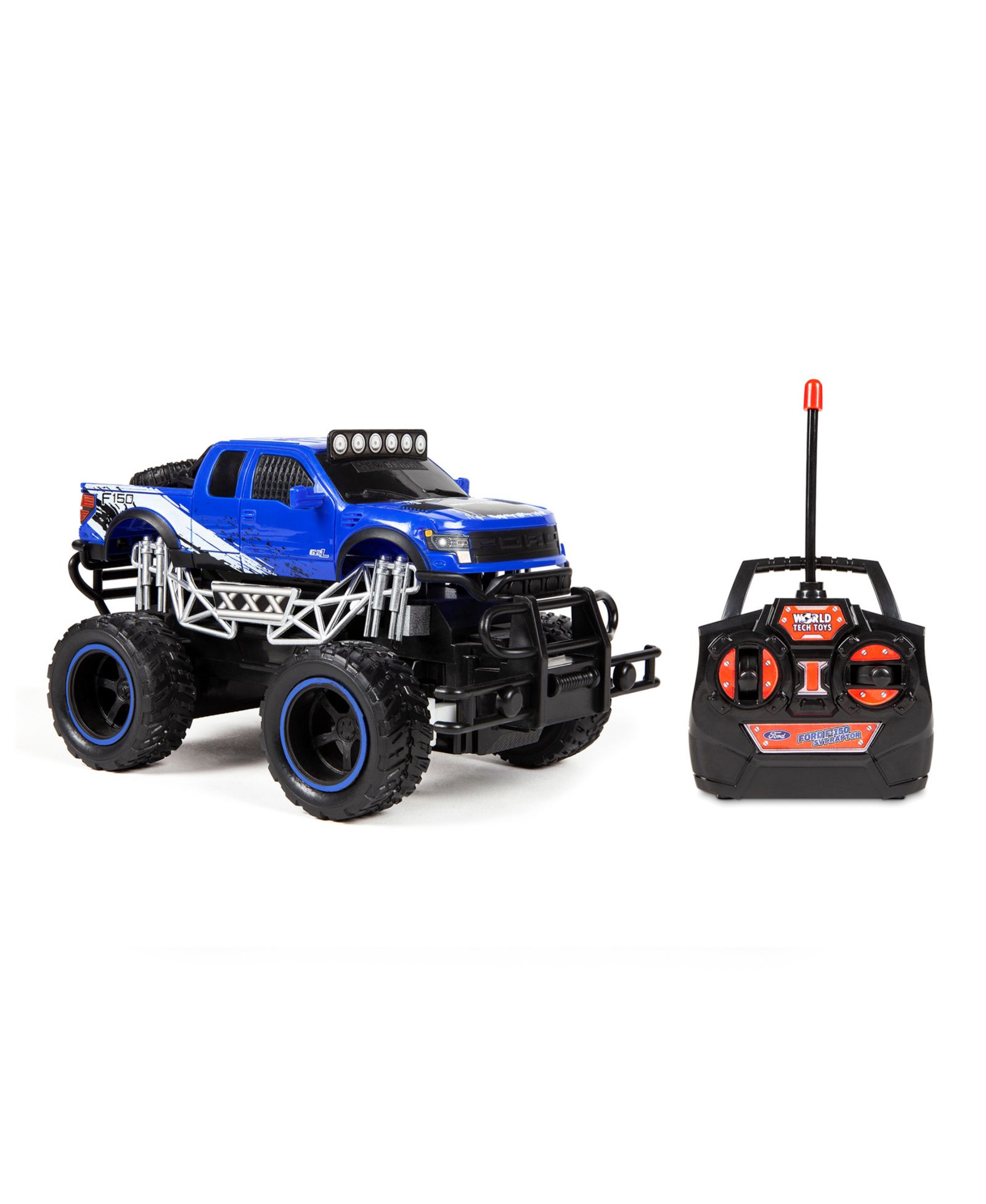 World Tech Toys 1:24 Trail Attack Ford F-150 SVT Raptor Ready to Run Electric RC Truck