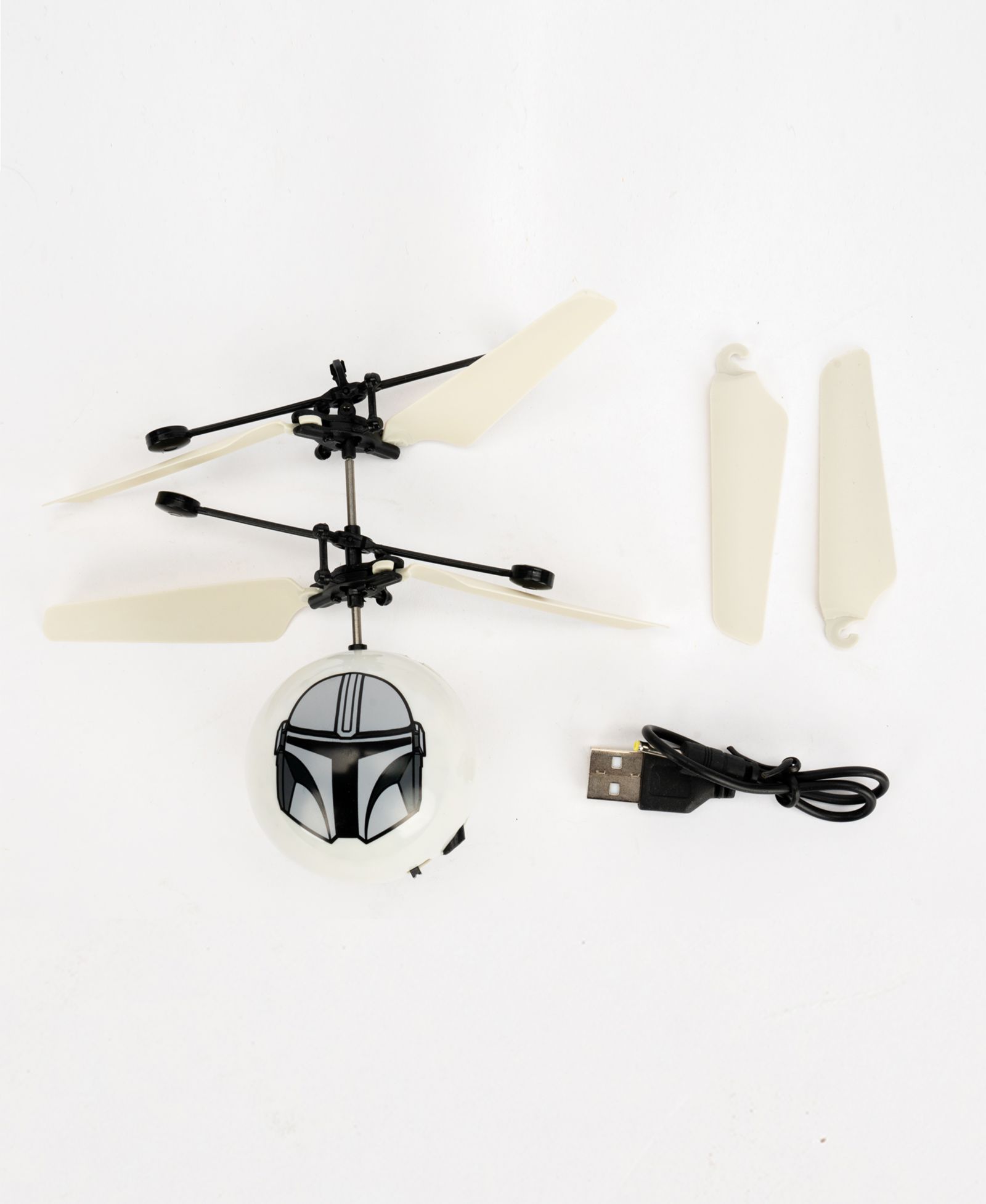 Вертолет World Tech Toys Star Wars The Mandalorian Mando UFO Ball Helicopter