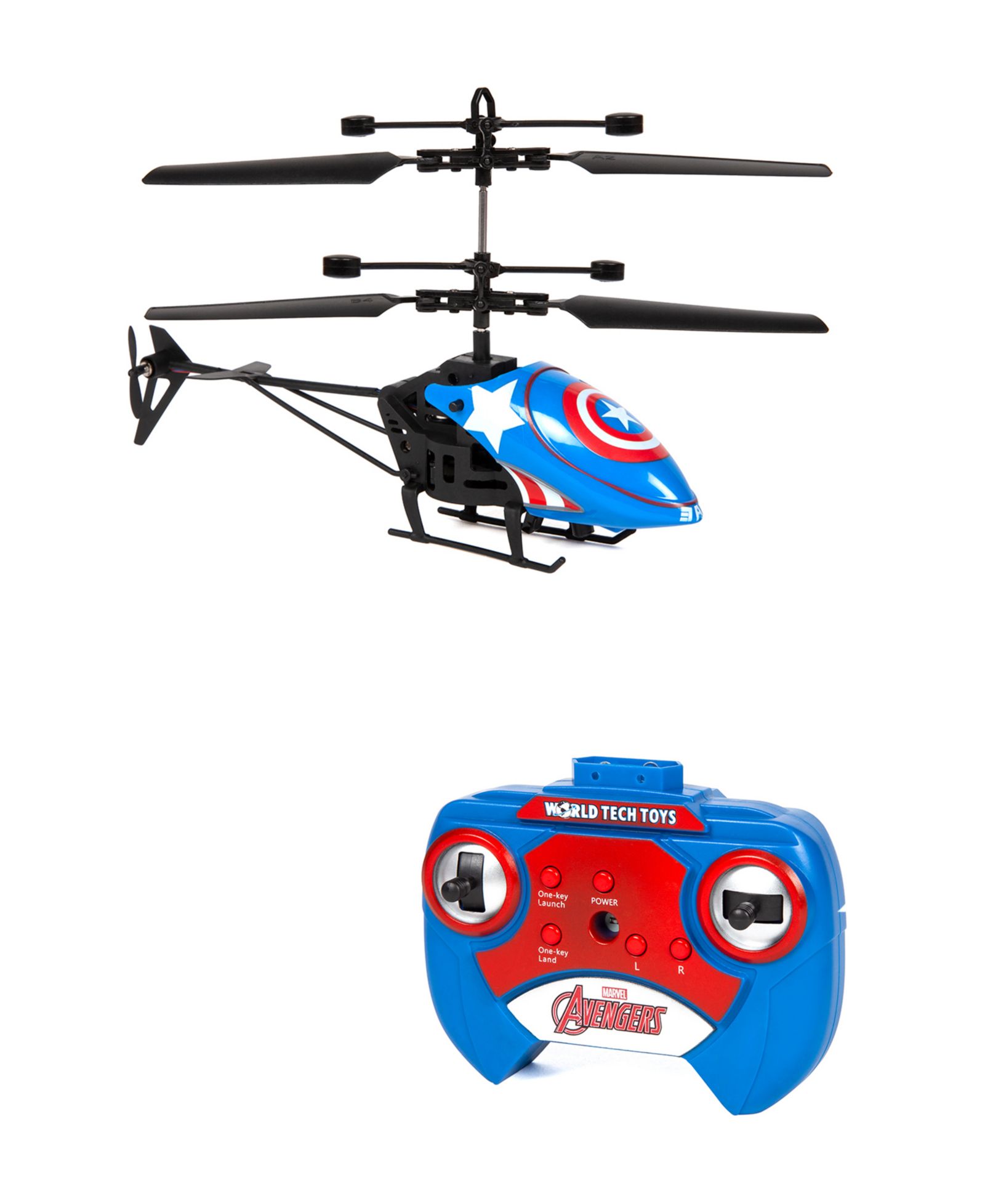 Вертолет World Tech Toys Marvel Captain America 2CH IR