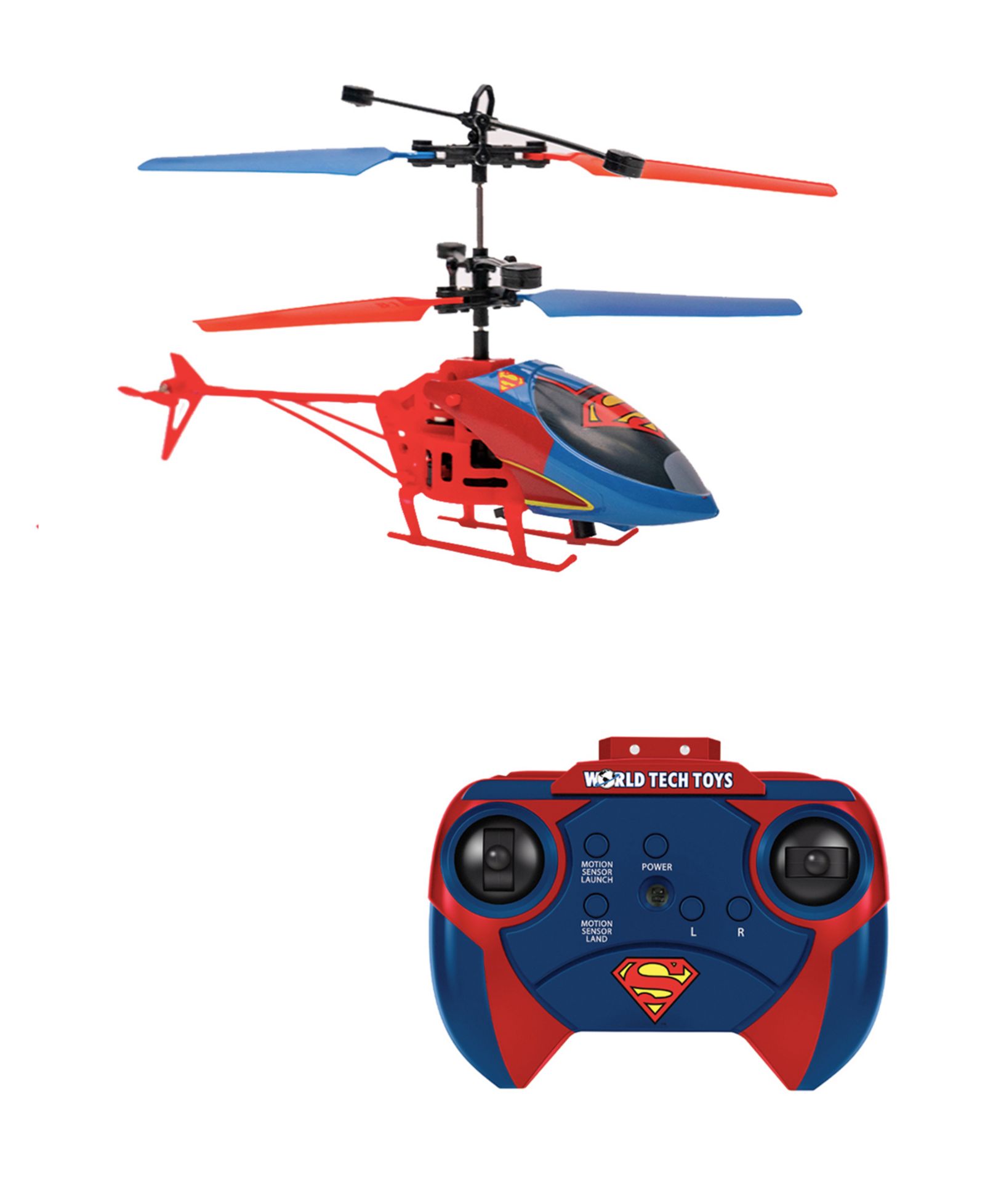 World Tech Toys DC Superman 2CH IR вертолет