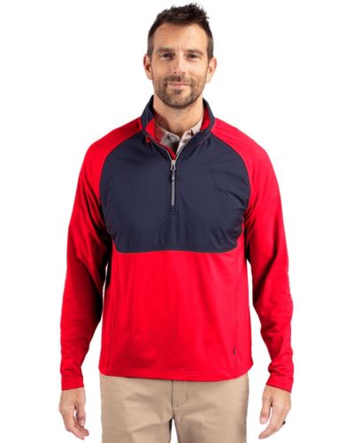 Red/navy blue