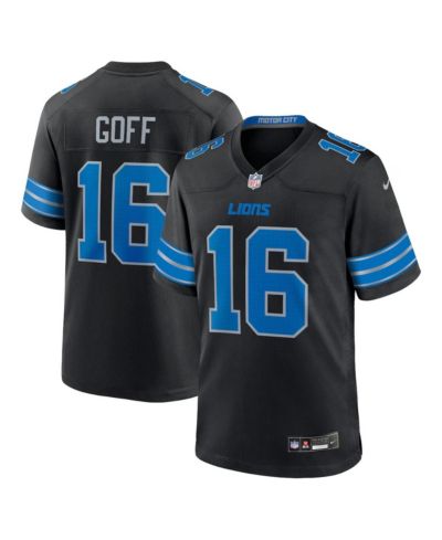 Мужская джерси Nike Men's Jared Goff Detroit Lions 2nd Alternate Game