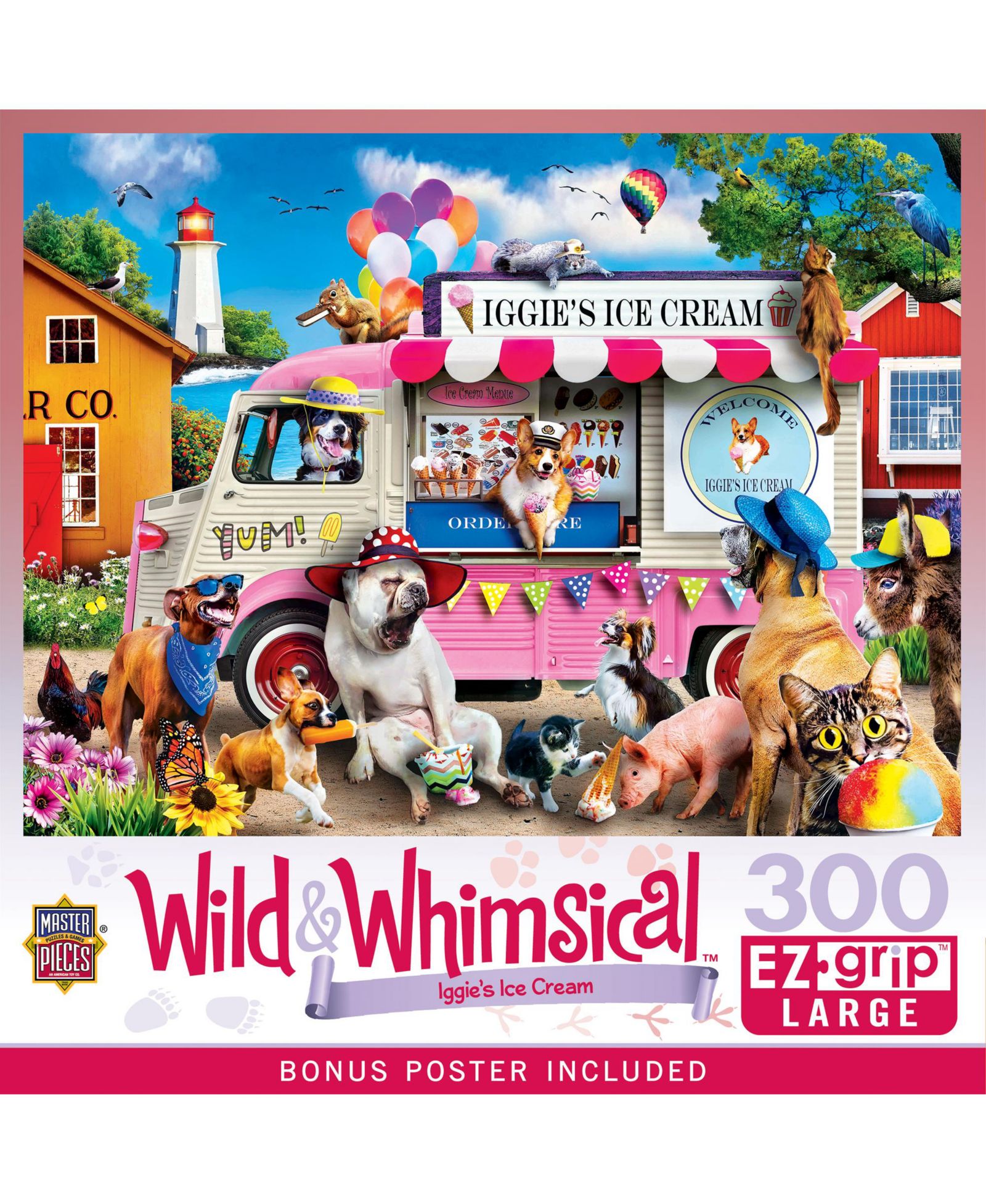 Пазл Masterpieces Iggy's Ice Cream, 300 деталей, возраст 11+