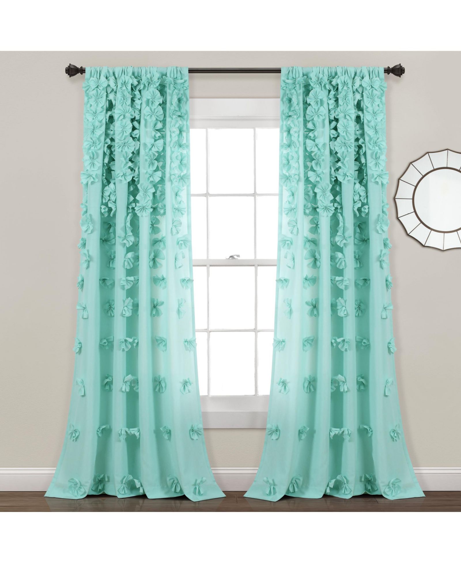 Штора Lush Decor Riley Window Curtain Panel