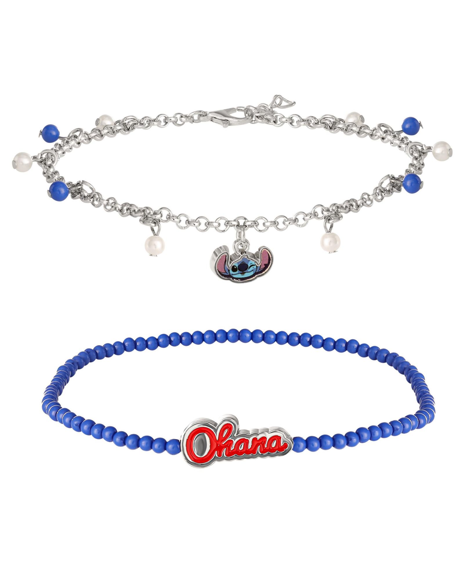 Disney Lilo and Stitch Fashion Anklets - 2PC Set