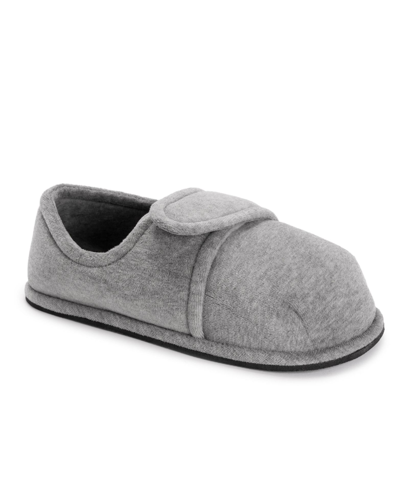 Softones By Muk Luks Unisex Adjustable Velour Slipper
