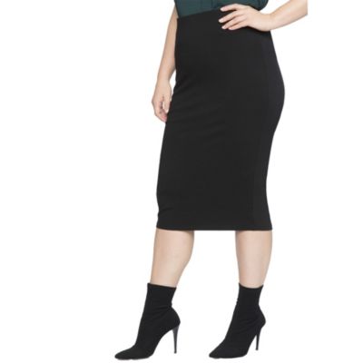 Женская трикотажная юбка ELOQUII Women's Knit Column Skirt