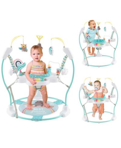 Детский игровой центр Costway Baby Stationary Activity Center с съемной подставкой для ног