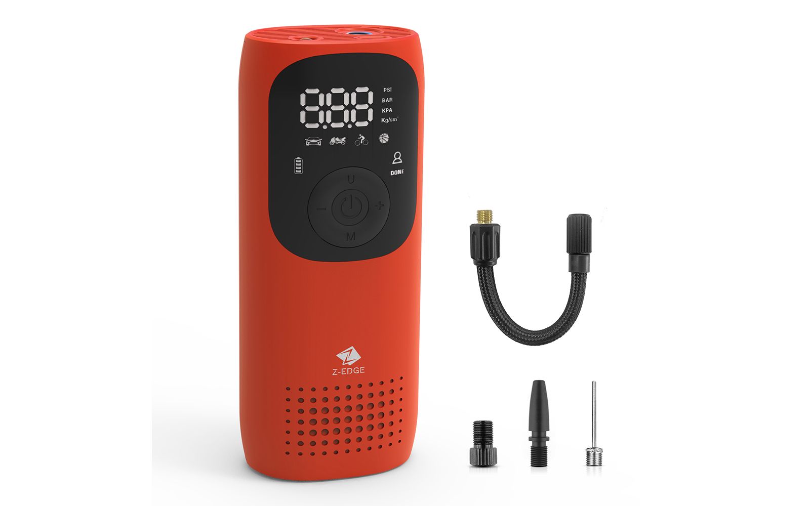 Z-Edge 150PSI Type-C Rechargeable Portable Tire Inflator