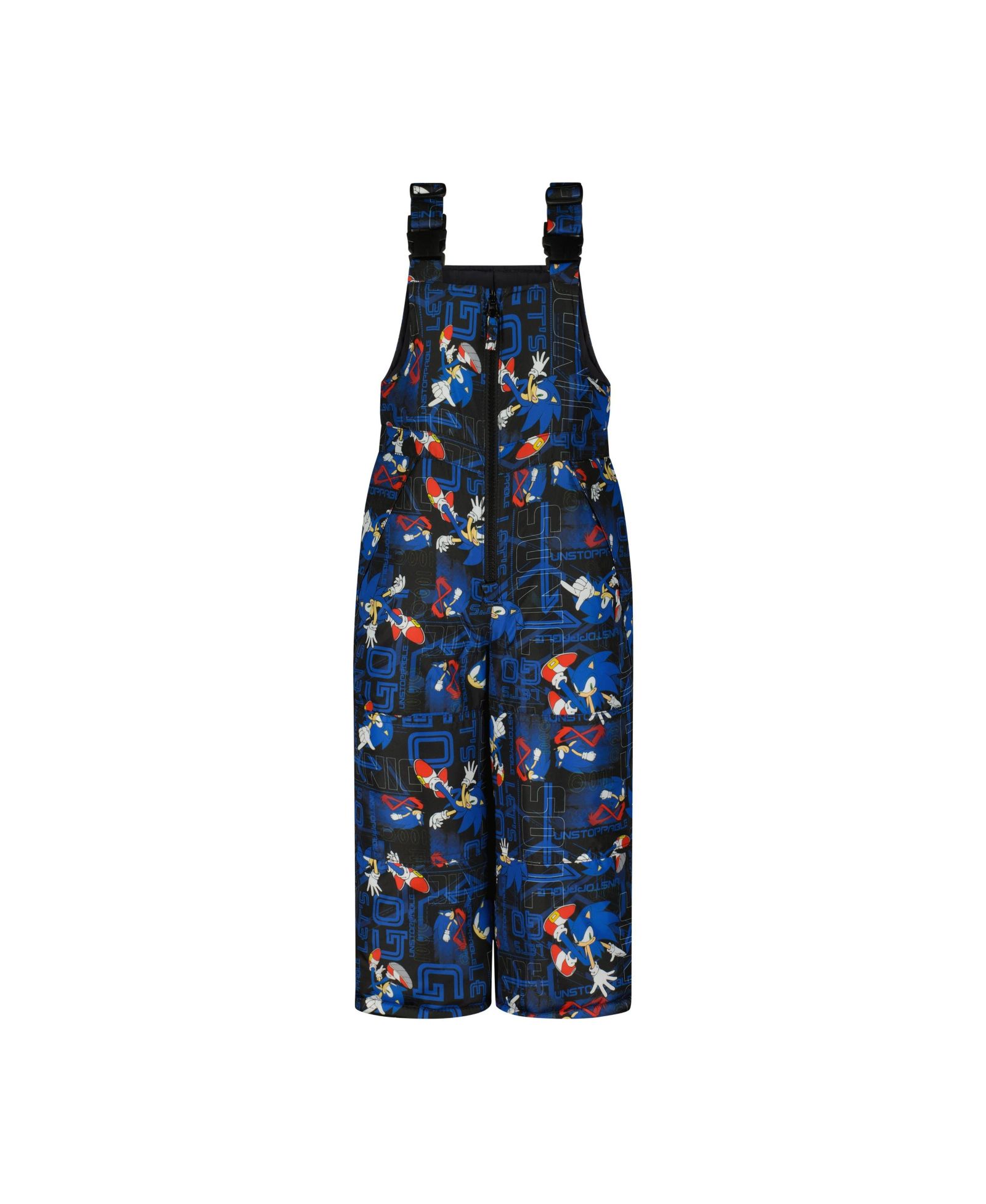 SEGA Sonic the Hedgehog Infant Boys Printed Bib Snow Pants