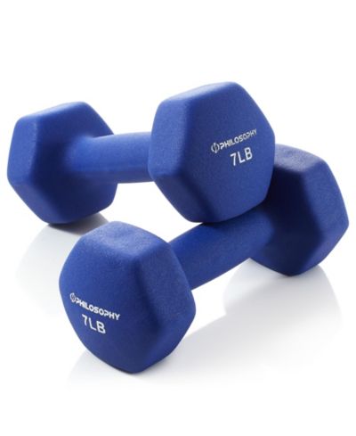 Philosophy Gym Гантели Neoprene Hexagon 7 lb пара - 14 lb общая