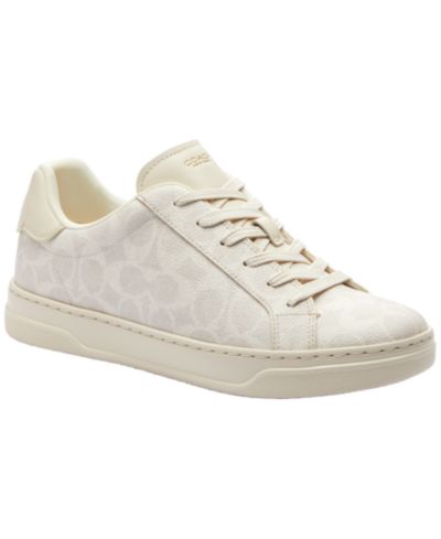 Женские кроссовки COACH High Line Update Signature Canvas Lace-Up