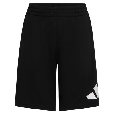 adidas Boys' 8-20 Elastic Waistband Essentials Big Logo Shorts