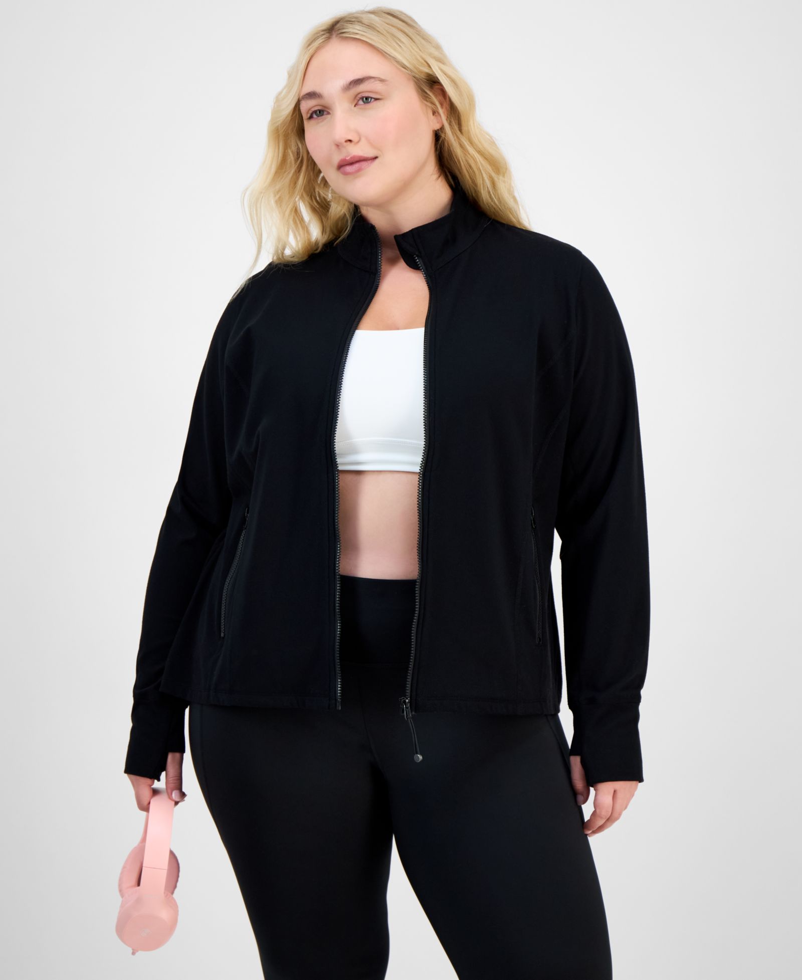 ID Ideology Plus Size Studio куртка на молнии