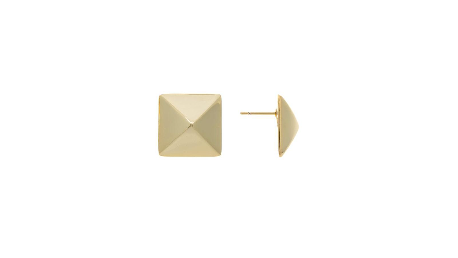 Серьги-гвоздики Polished Large Pyramid Stud