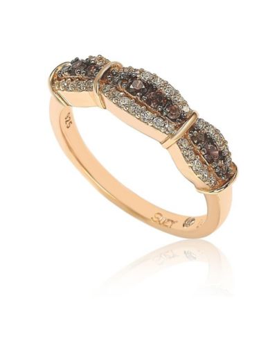 Кольцо Suzy Levian Sterling Cubic Zirconia Petite & Anniversary