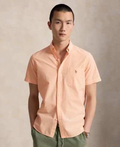 Мужская рубашка Polo Ralph Lauren RL Prepster Classic-Fit Seersucker