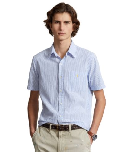 Мужская рубашка Polo Ralph Lauren RL Prepster Classic-Fit Seersucker