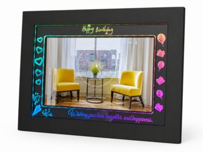 Цифровая фоторамка Eco4life 10.1 Inch, RGB Lighting, LCD Touch Screen, 16GB Memory