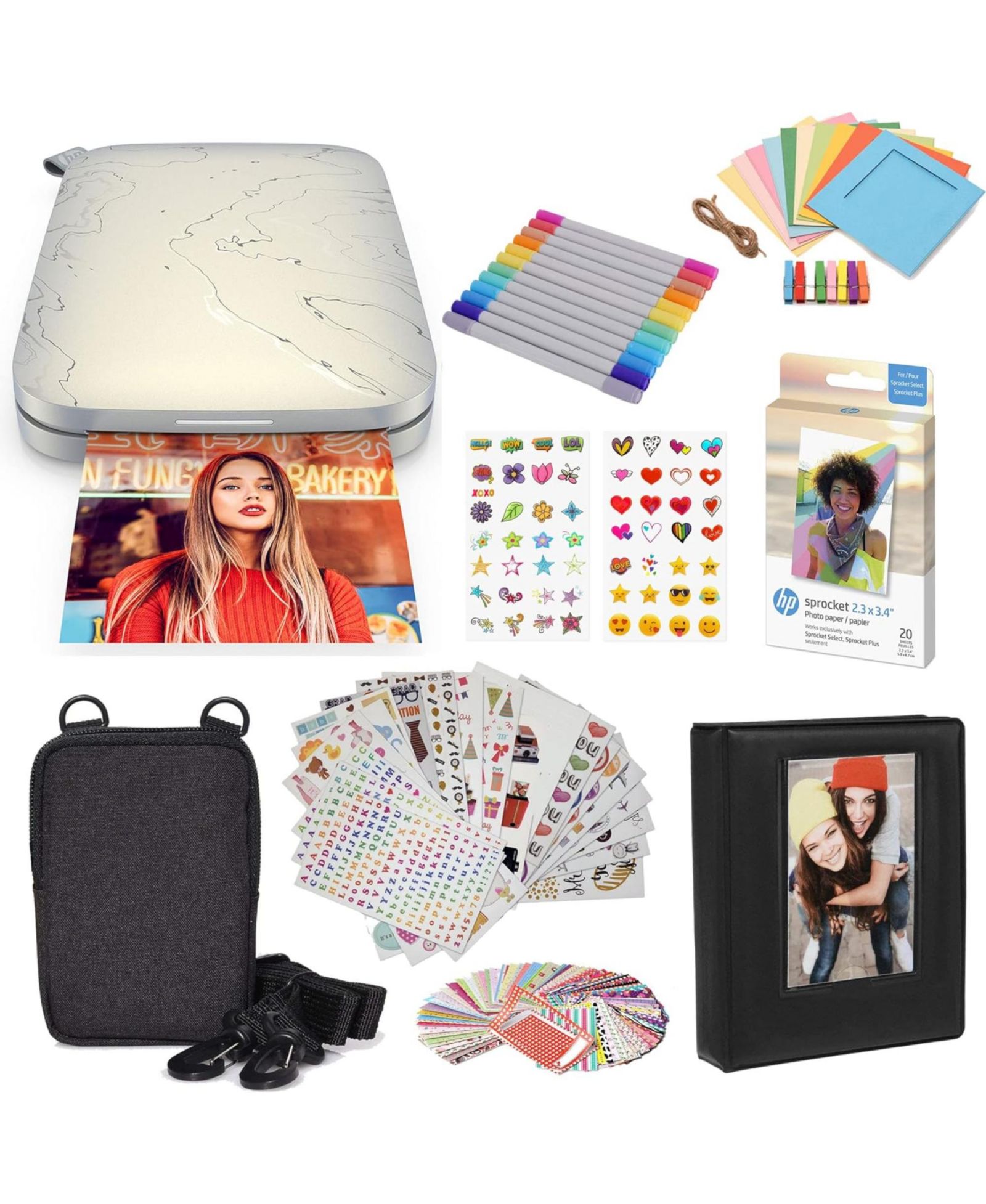 Hp Sprocket Select Portable Wireless Instant Photo Printer