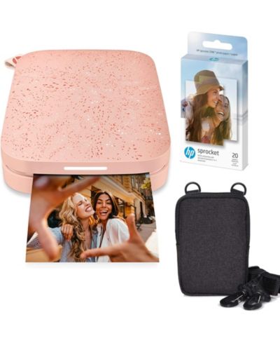 Портативный фотопринтер HP Sprocket и набор бумаги Zink 2x3"