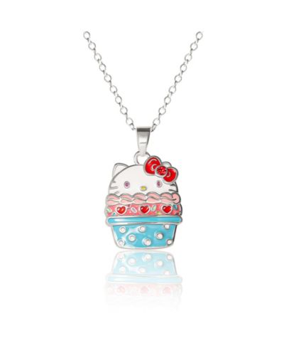 Hello Kitty Серебряное кулон-подвеска в виде кекса