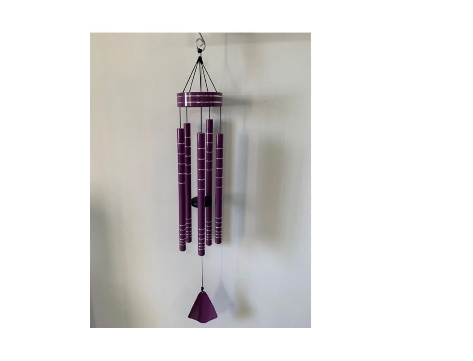 FC Design 40" Long Purple Tuned Traditional Wind Chime Home Decor Perfect Gift for House Warming, Holidays and Birthdays
